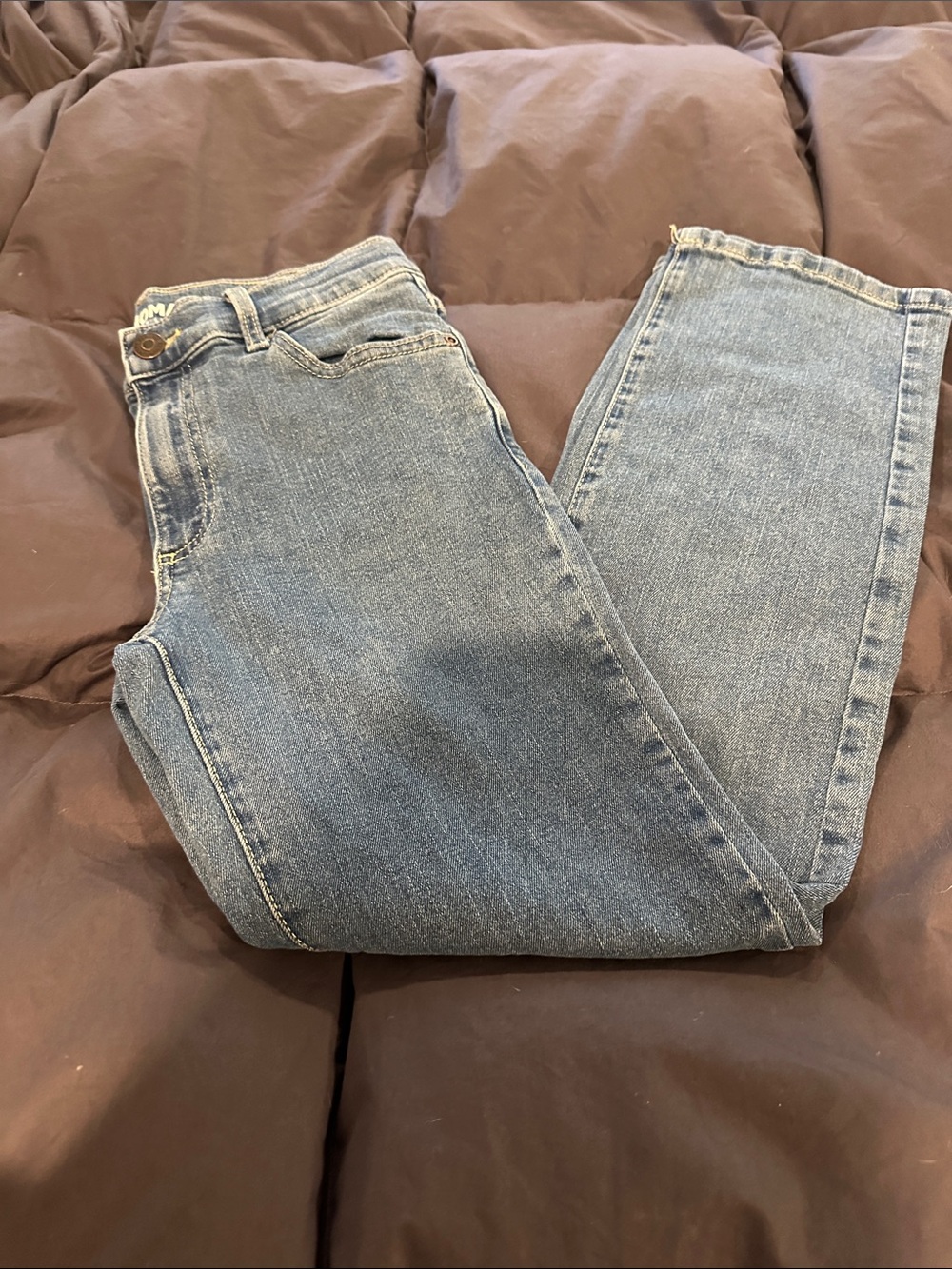 Sonoma Straight-Leg Women's Jeans in Light Blue Denim